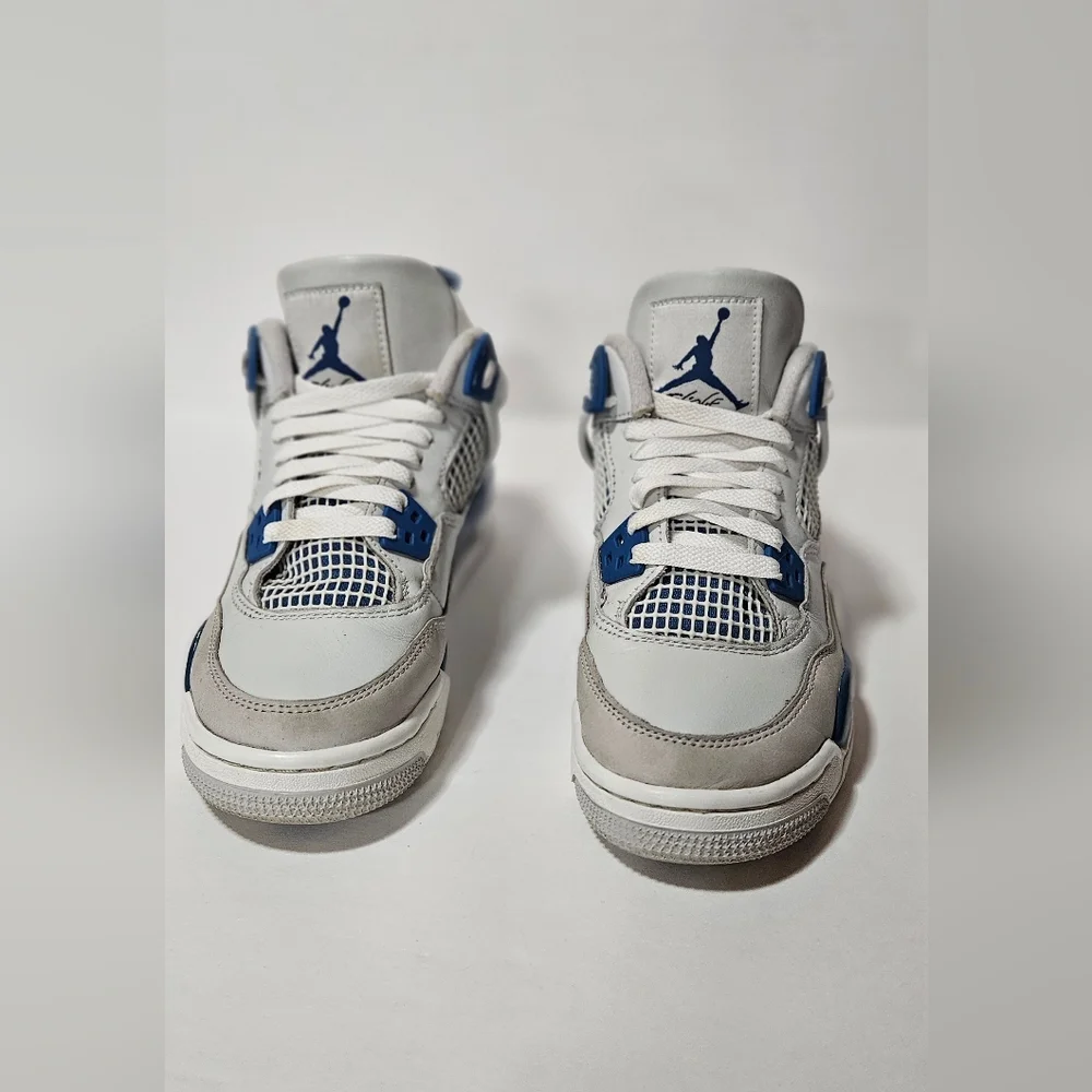 Nike Air Jordan 4 Retro Military HF4281-141 Youth Sz 4 / Women's Sz 5.5 B Grades - Picture 2 of 7